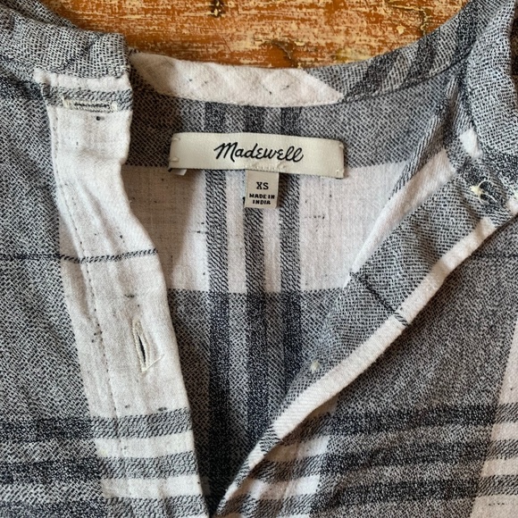 Madewell flannel button-up - Picture 2 of 5